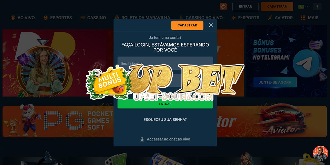 up bet login
